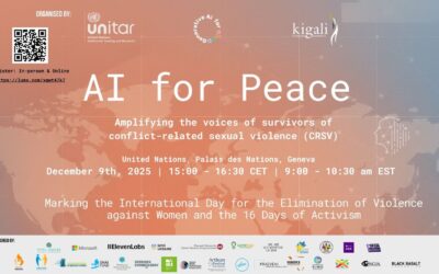 WoPAI Co-Sponsors “AI for Peace” Event at the United Nations